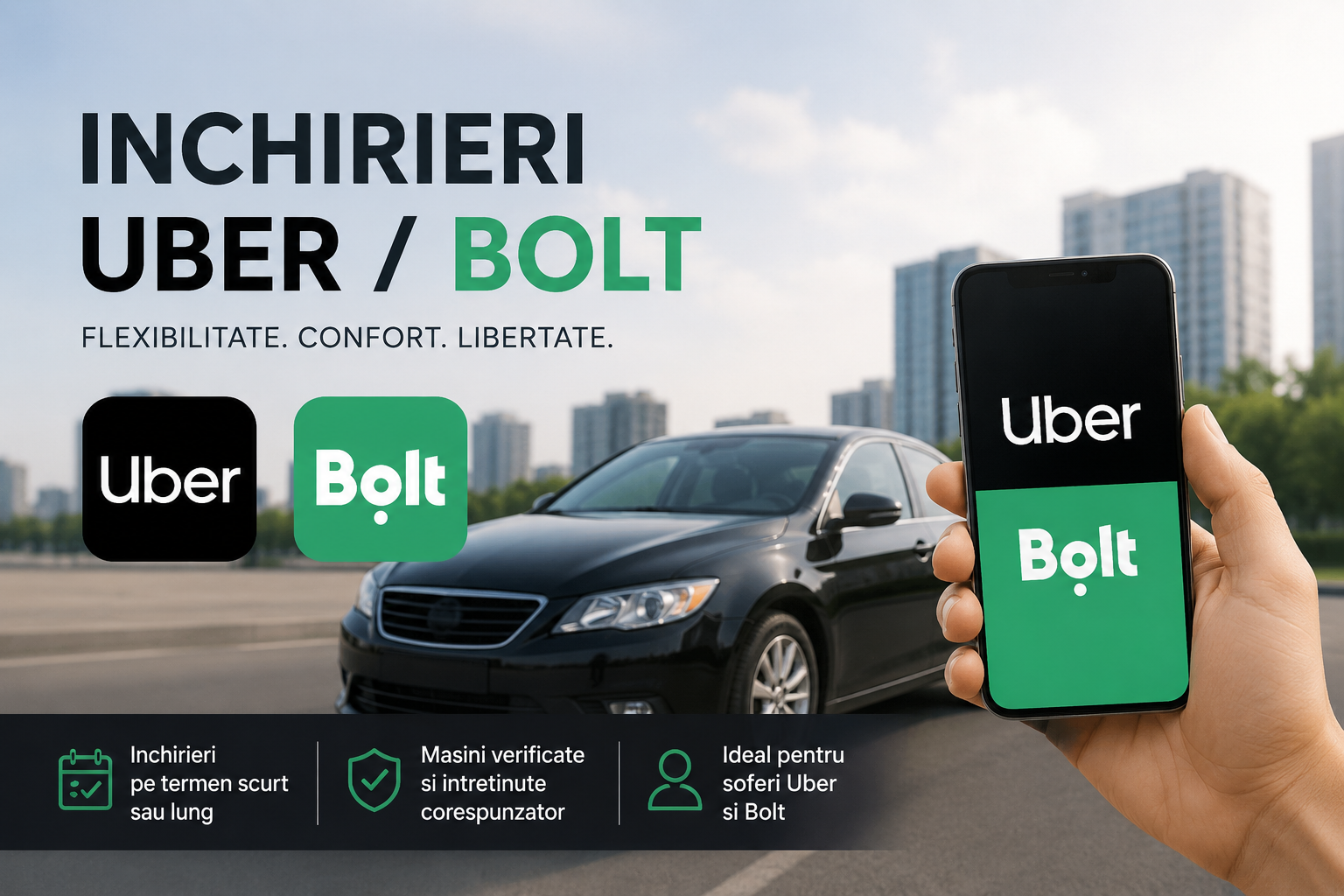 Uber și Bolt Râmnicu Vâlcea